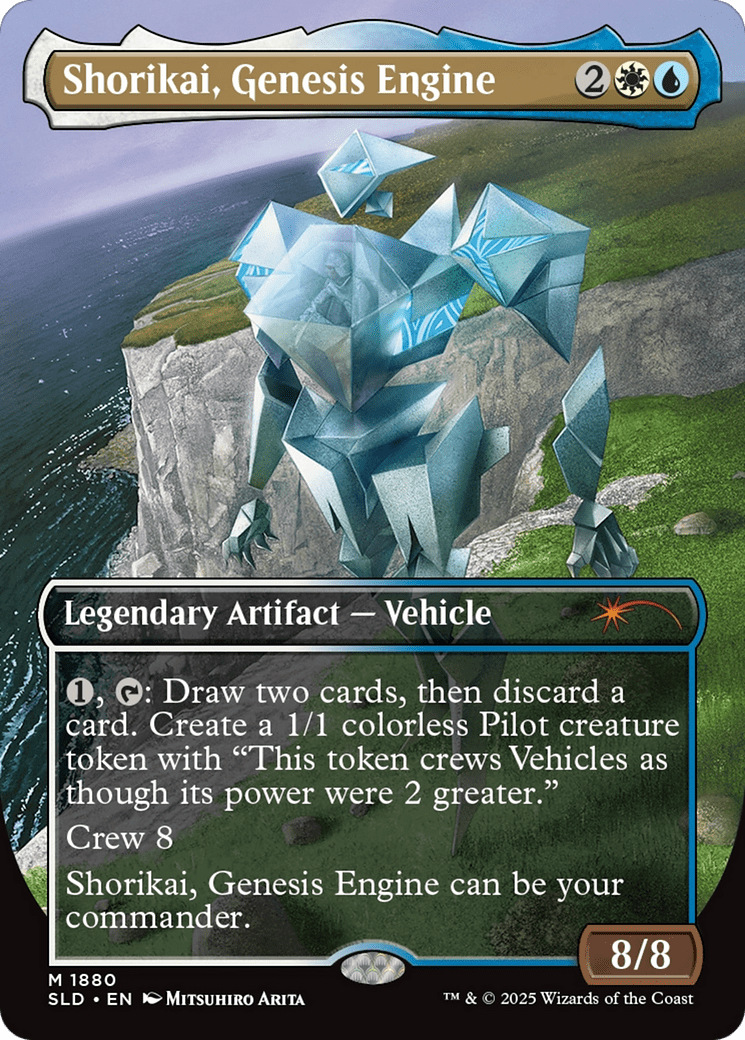 Shorikai, Genesis Engine (Rainbow Foil) [Secret Lair Drop Series] MTG Single Magic: The Gathering  | Multizone: Comics And Games