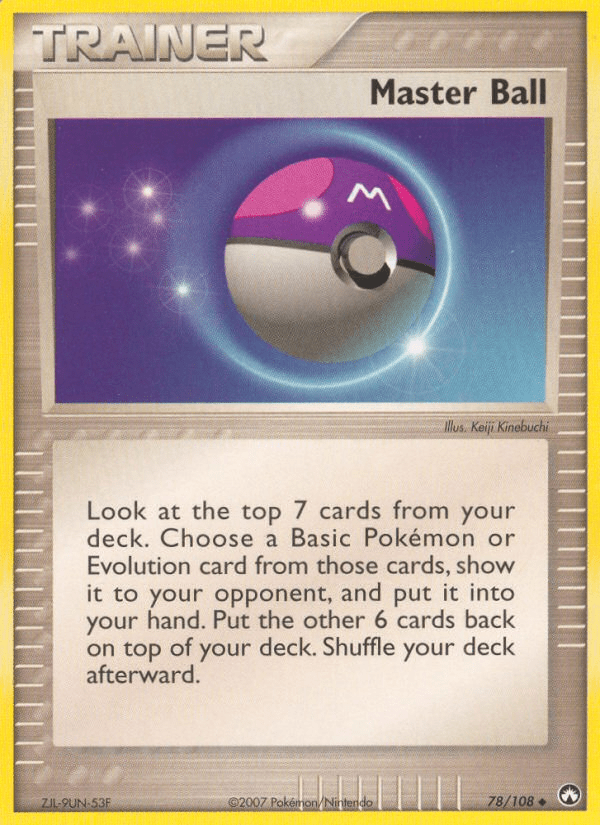 Master Ball (78/108) [EX: Power Keepers] Pokemon Single Pokémon  | Multizone: Comics And Games