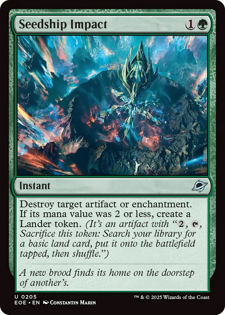 Seedship Impact [Edge of Eternities] MTG Single Magic: The Gathering  | Multizone: Comics And Games