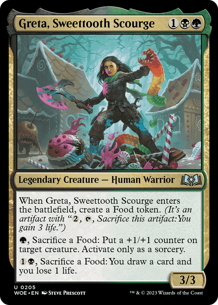Greta, Sweettooth Scourge [Wilds of Eldraine] MTG Single Magic: The Gathering  | Multizone: Comics And Games