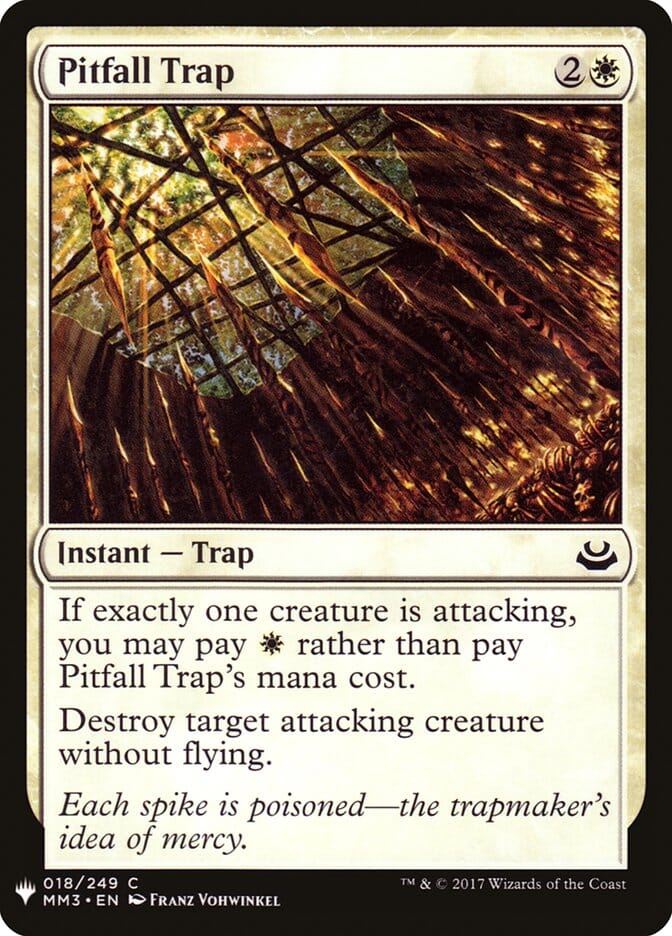 Pitfall Trap [Mystery Booster] MTG Single Magic: The Gathering  | Multizone: Comics And Games