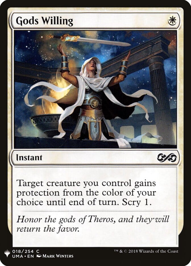 Gods Willing [Mystery Booster] MTG Single Magic: The Gathering  | Multizone: Comics And Games