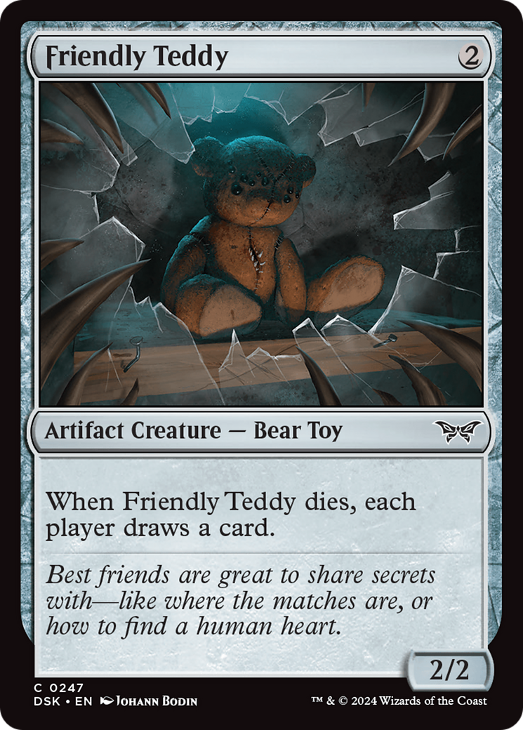 Friendly Teddy [Duskmourn: House of Horror] | Multizone: Comics And Games