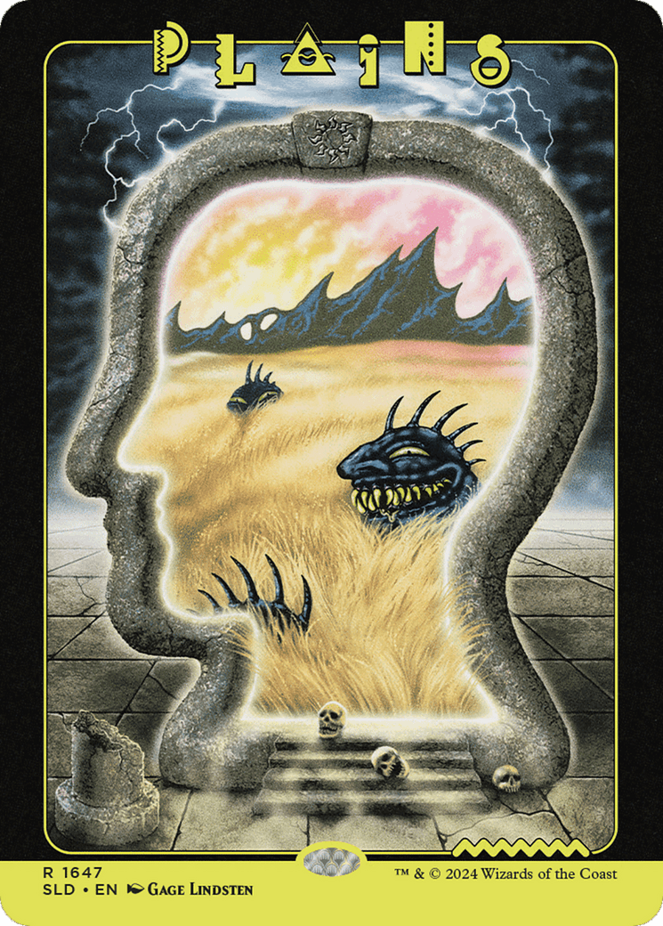 Plains (1647) [Secret Lair Drop Series] MTG Single Magic: The Gathering  | Multizone: Comics And Games