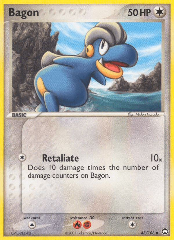 Bagon (43/108) [EX: Power Keepers] Pokemon Single Pokémon  | Multizone: Comics And Games