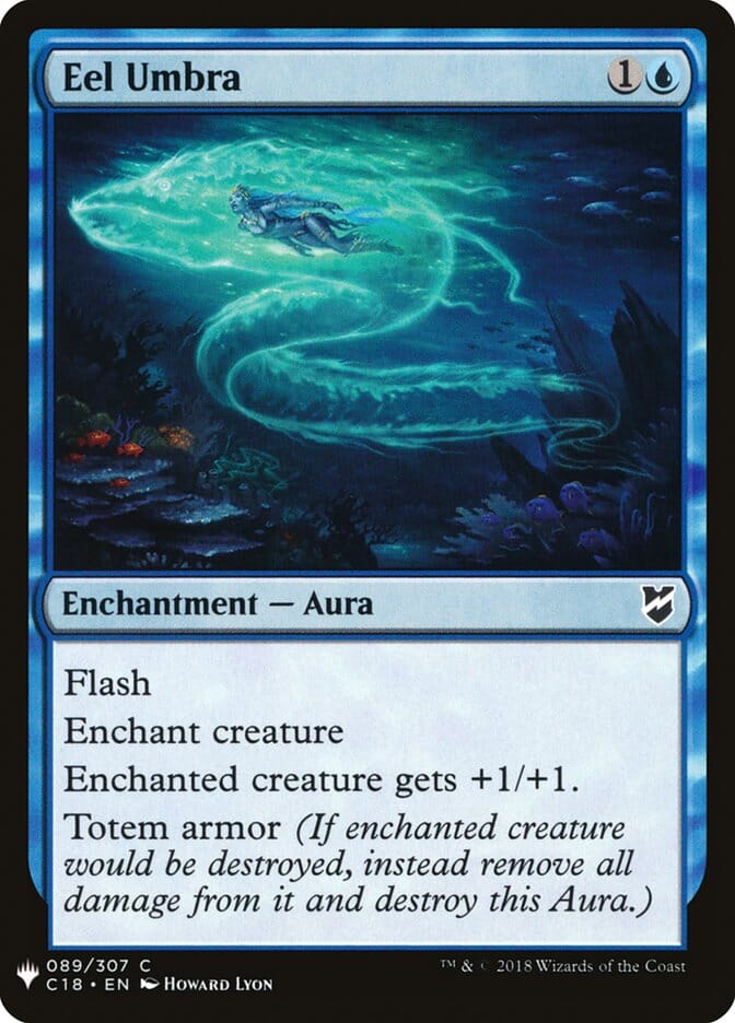 Eel Umbra [Mystery Booster] MTG Single Magic: The Gathering  | Multizone: Comics And Games
