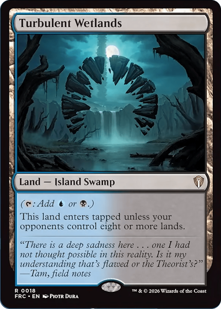 Turbulent Wetlands [Reality Fracture Commander] MTG Single Magic: The Gathering  | Multizone: Comics And Games