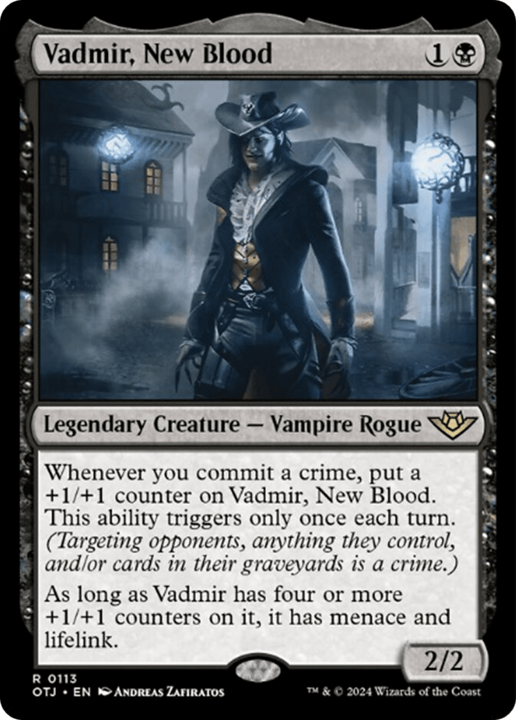 Vadmir, New Blood [Outlaws of Thunder Junction] MTG Single Magic: The Gathering  | Multizone: Comics And Games