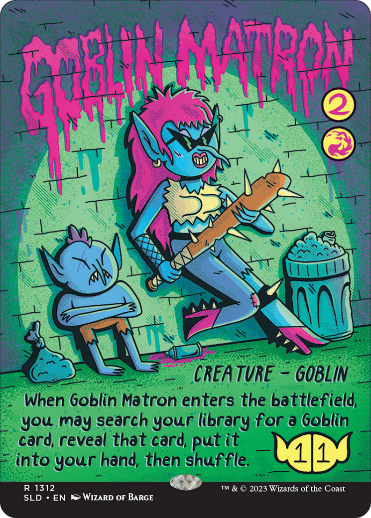 Goblin Matron [Secret Lair Drop Series] MTG Single Magic: The Gathering  | Multizone: Comics And Games