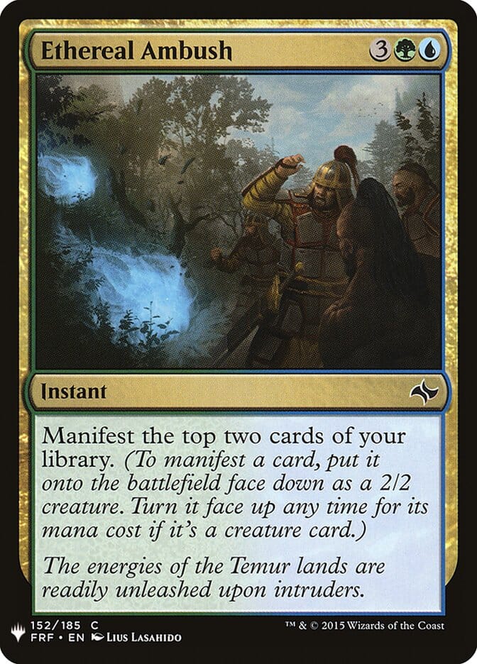 Ethereal Ambush [Mystery Booster] MTG Single Magic: The Gathering  | Multizone: Comics And Games