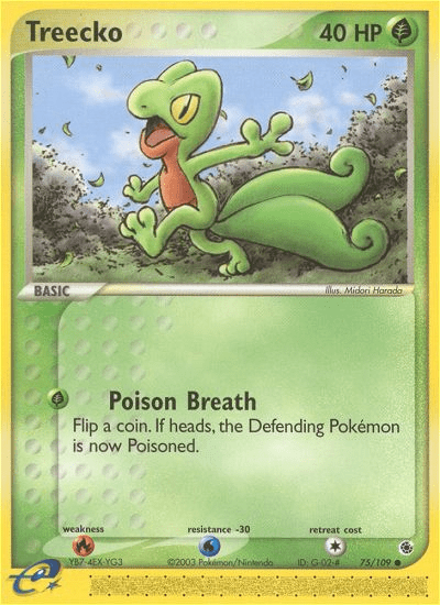 Treecko (75/109) [EX: Ruby & Sapphire] Pokemon Single Pokémon  | Multizone: Comics And Games