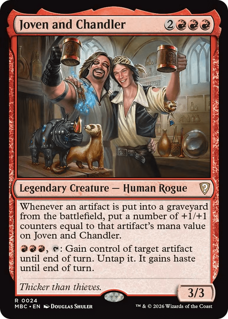 Joven and Chandler [Mystery Booster: Commander Edition] MTG Single Magic: The Gathering  | Multizone: Comics And Games