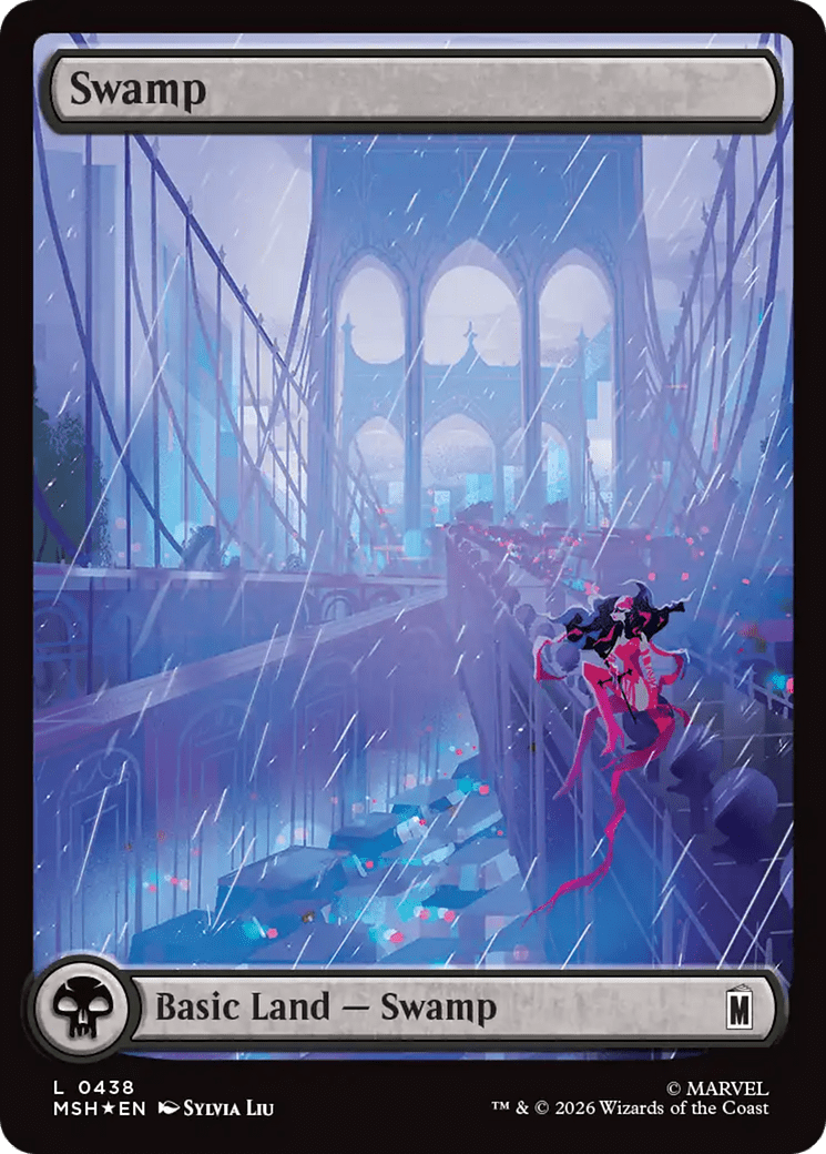 Swamp (0438) (Surge Foil) [Marvel Super Heroes] | Multizone: Comics And Games