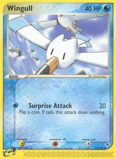 Wingull (77/109) [EX: Ruby & Sapphire] Pokemon Single Pokémon  | Multizone: Comics And Games