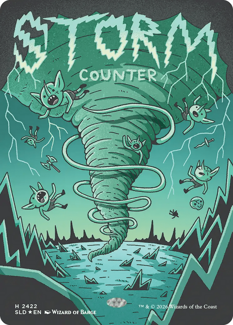 Storm Counter [Secret Lair Drop Series] MTG Single Magic: The Gathering  | Multizone: Comics And Games