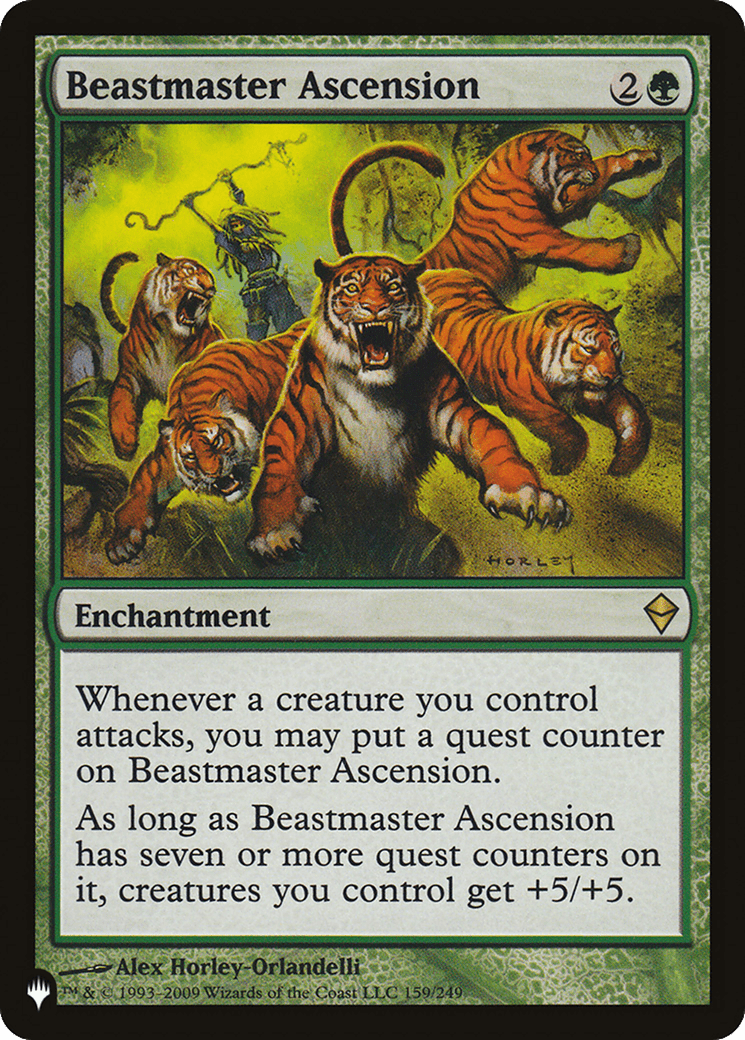 Beastmaster Ascension (ZEN) [The List] MTG Single Magic: The Gathering  | Multizone: Comics And Games