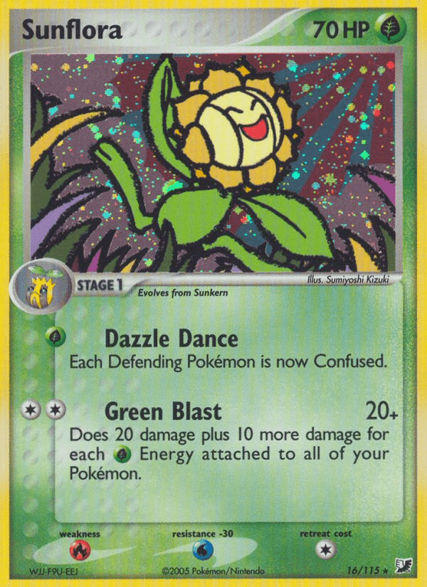 Sunflora (16/115) [EX: Unseen Forces] Pokemon Single Pokémon  | Multizone: Comics And Games