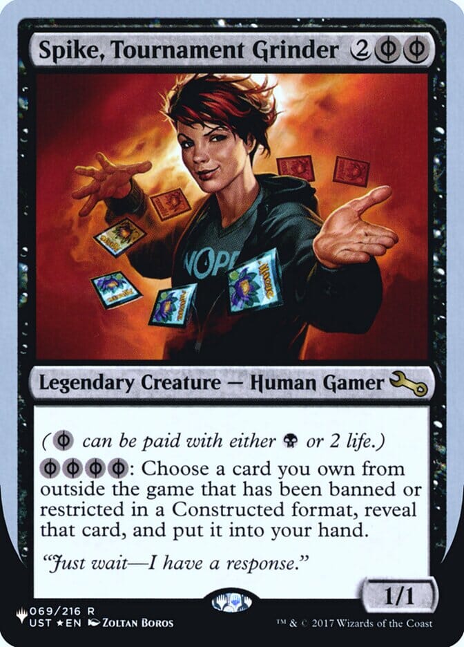 Spike, Tournament Grinder (Unfinity Foil Edition) [The List] MTG Single Magic: The Gathering  | Multizone: Comics And Games