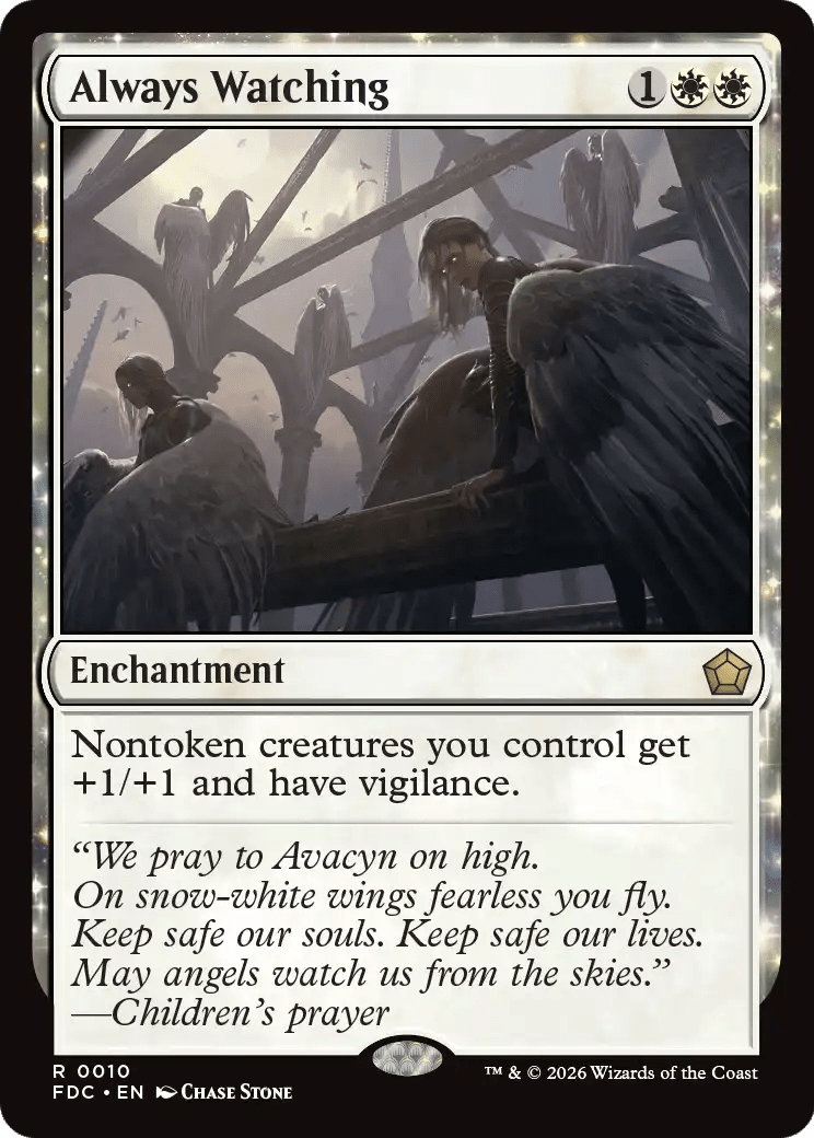 Always Watching [Foundations Commander] MTG Single Magic: The Gathering  | Multizone: Comics And Games