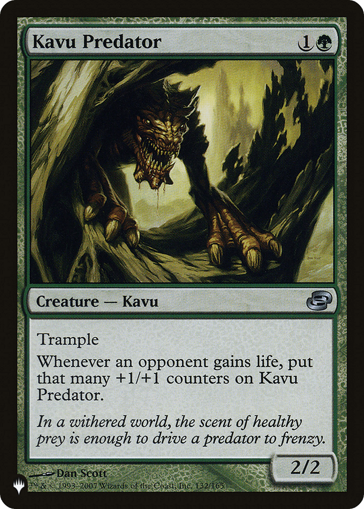 Kavu Predator [The List] MTG Single Magic: The Gathering  | Multizone: Comics And Games