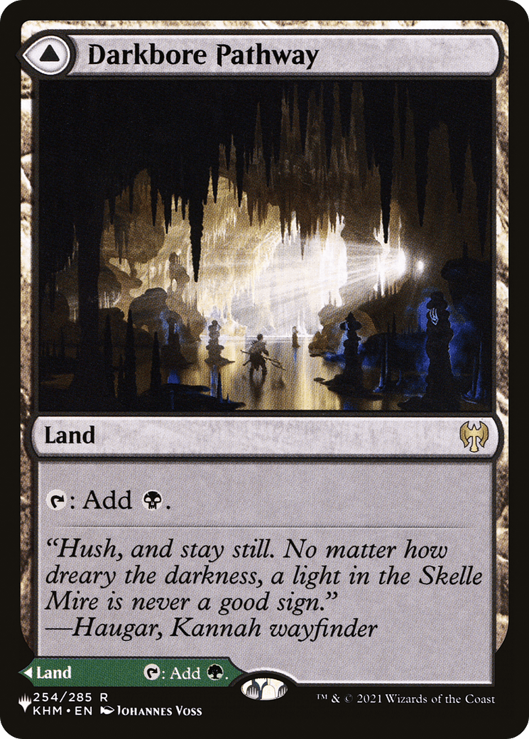 Darkbore Pathway // Slitherbore Pathway [Secret Lair: From Cute to Brute] MTG Single Magic: The Gathering  | Multizone: Comics And Games