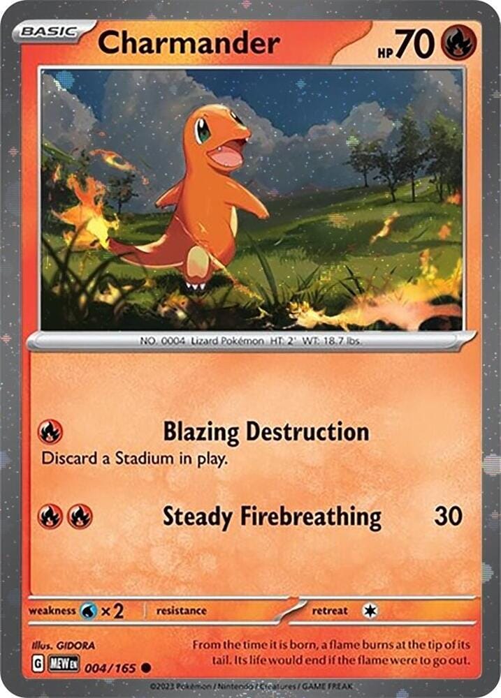 Charmander (004) (Cosmos Holo) [Scarlet & Violet: Black Star Promos] Pokemon Single Pokémon  | Multizone: Comics And Games