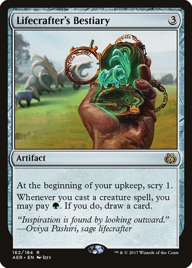 Lifecrafter's Bestiary [Aether Revolt] MTG Single Magic: The Gathering  | Multizone: Comics And Games