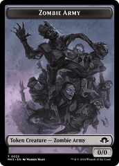Servo // Zombie Army Double-Sided Token [Modern Horizons 3 Tokens] MTG Single Magic: The Gathering  | Multizone: Comics And Games