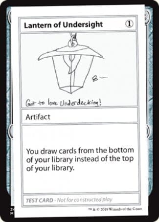 Lantern of Undersight (2021 Edition) [Mystery Booster Playtest Cards] MTG Single Magic: The Gathering  | Multizone: Comics And Games