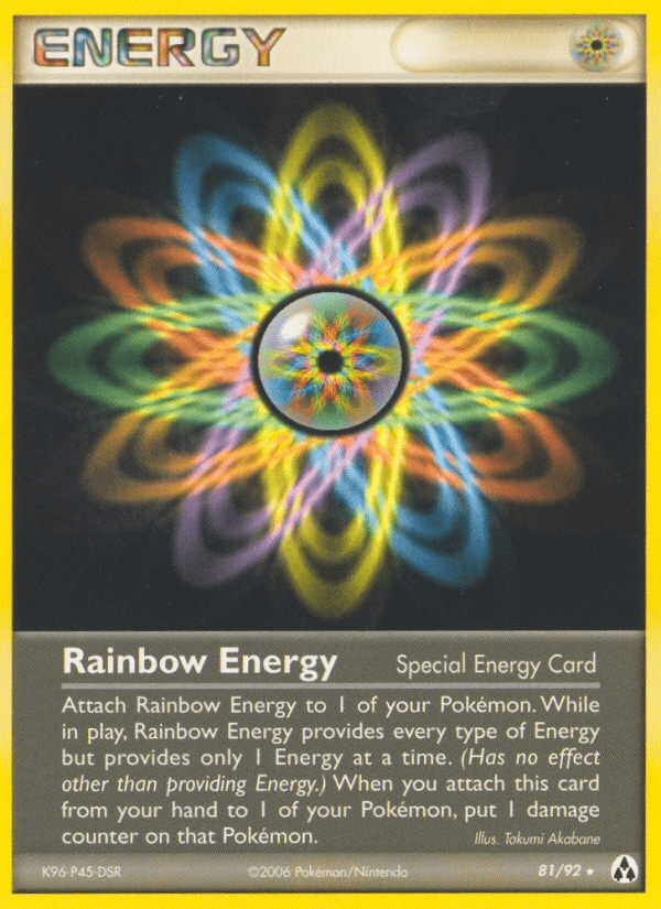 Rainbow Energy (81/92) [EX: Legend Maker] Pokemon Single Pokémon  | Multizone: Comics And Games