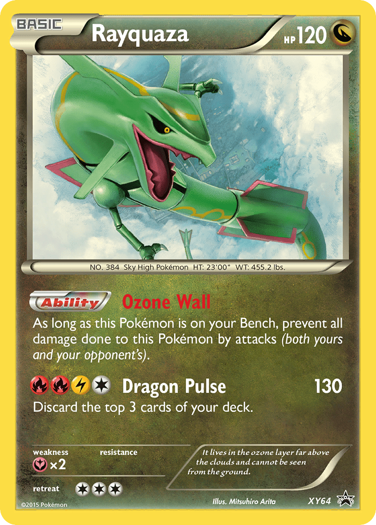 Rayquaza (XY64) [XY: Black Star Promos] Pokemon Single Pokémon  | Multizone: Comics And Games