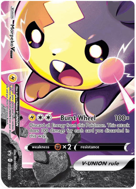 Morpeko V-Union (SWSH289) [Sword & Shield: Black Star Promos] Pokemon Single Pokémon  | Multizone: Comics And Games