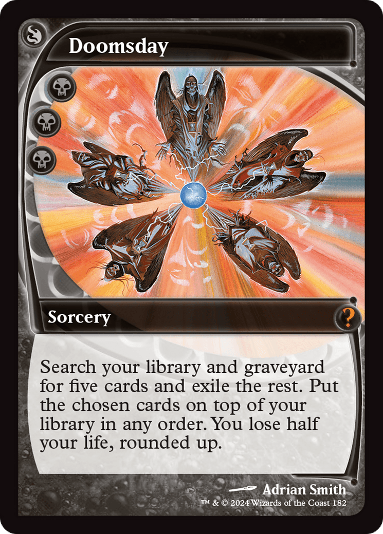 Doomsday (Future Sight) [Mystery Booster 2] MTG Single Magic: The Gathering  | Multizone: Comics And Games