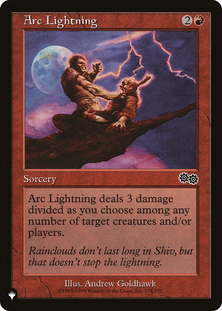 Arc Lightning [The List] MTG Single Magic: The Gathering  | Multizone: Comics And Games