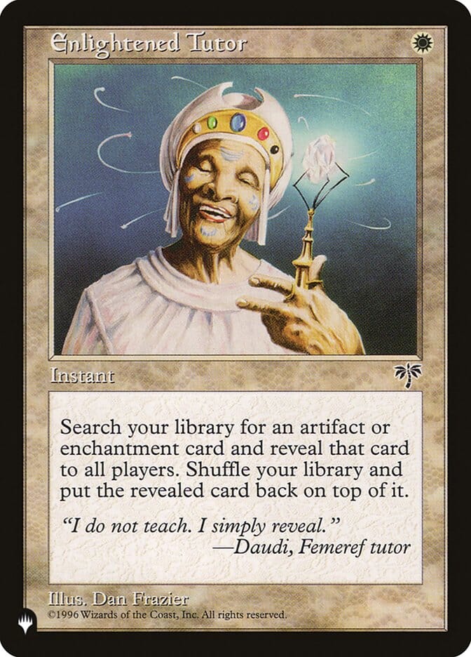 Enlightened Tutor [The List] MTG Single Magic: The Gathering  | Multizone: Comics And Games