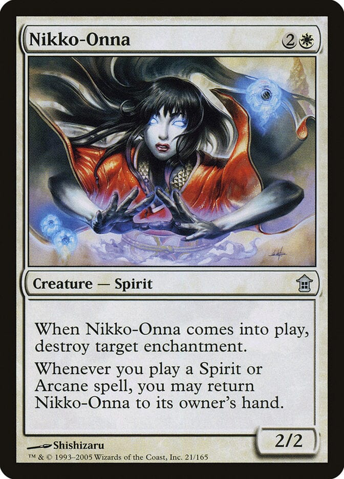 Nikko-Onna [Saviors of Kamigawa] MTG Single Magic: The Gathering  | Multizone: Comics And Games