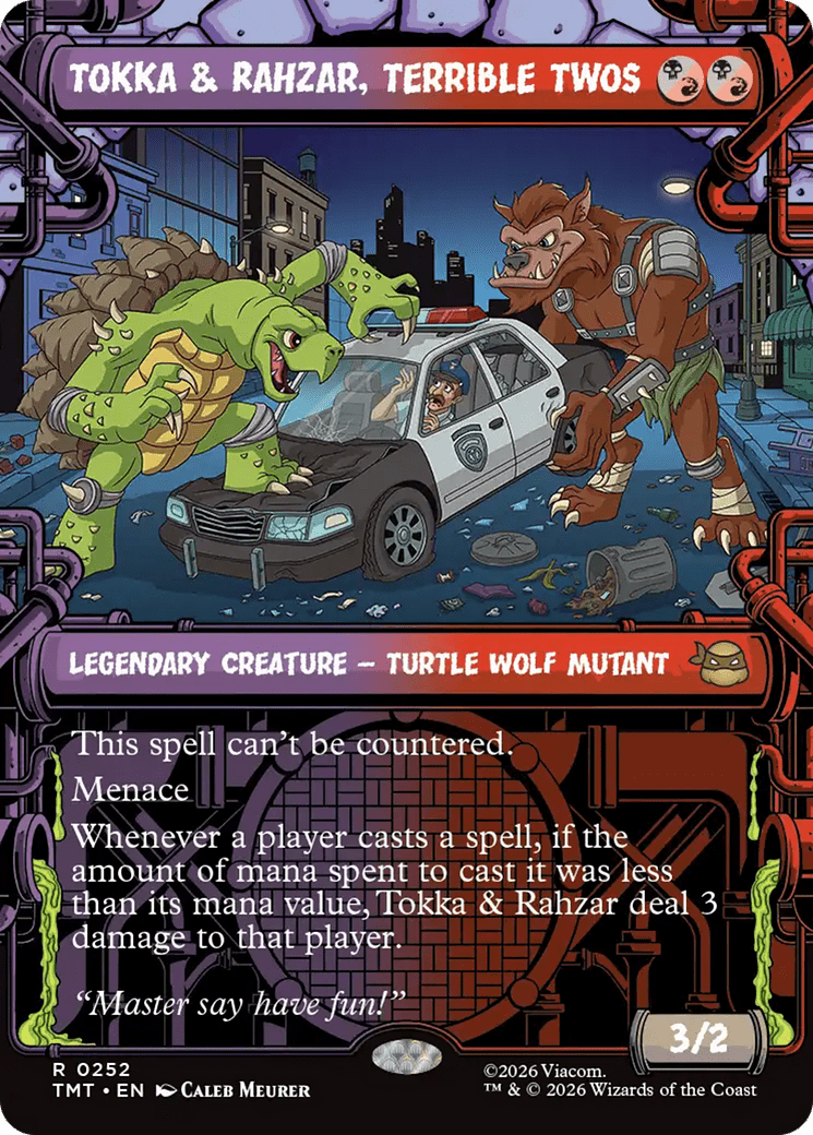 Tokka & Rahzar, Terrible Twos (Showcase) [Teenage Mutant Ninja Turtles] MTG Single Magic: The Gathering  | Multizone: Comics And Games