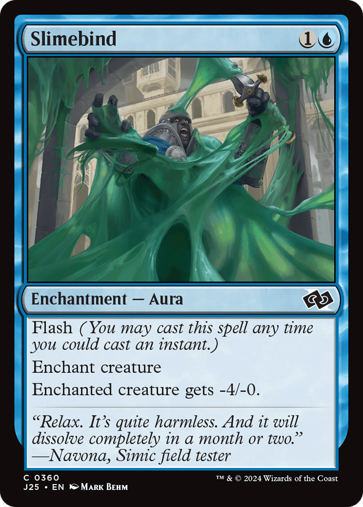 Slimebind [Foundations Jumpstart] MTG Single Magic: The Gathering  | Multizone: Comics And Games