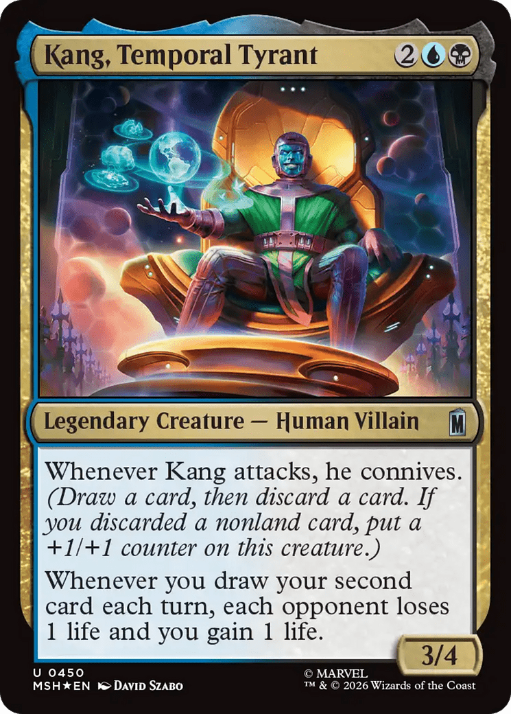 Kang, Temporal Tyrant (Surge Foil) [Marvel Super Heroes] | Multizone: Comics And Games