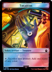 Human Noble // Treasure (0062) Double-Sided Token (Surge Foil) [Doctor Who Tokens] MTG Single Magic: The Gathering  | Multizone: Comics And Games