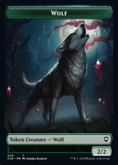 Wolf // Insect Double-Sided Token [Commander Legends: Battle for Baldur's Gate Tokens] MTG Single Magic: The Gathering  | Multizone: Comics And Games