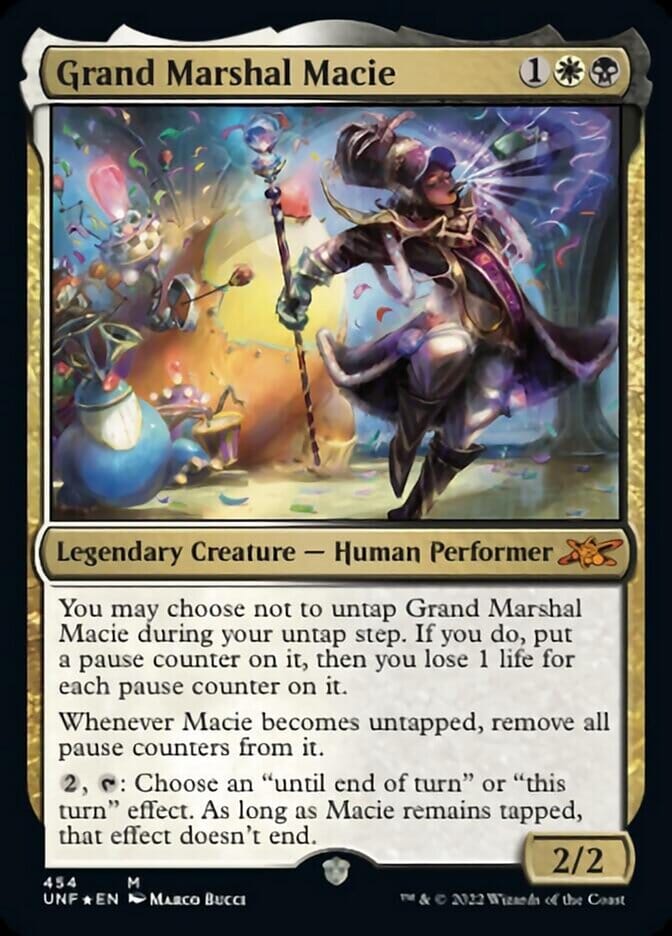 Grand Marshal Macie (Galaxy Foil) [Unfinity] MTG Single Magic: The Gathering  | Multizone: Comics And Games