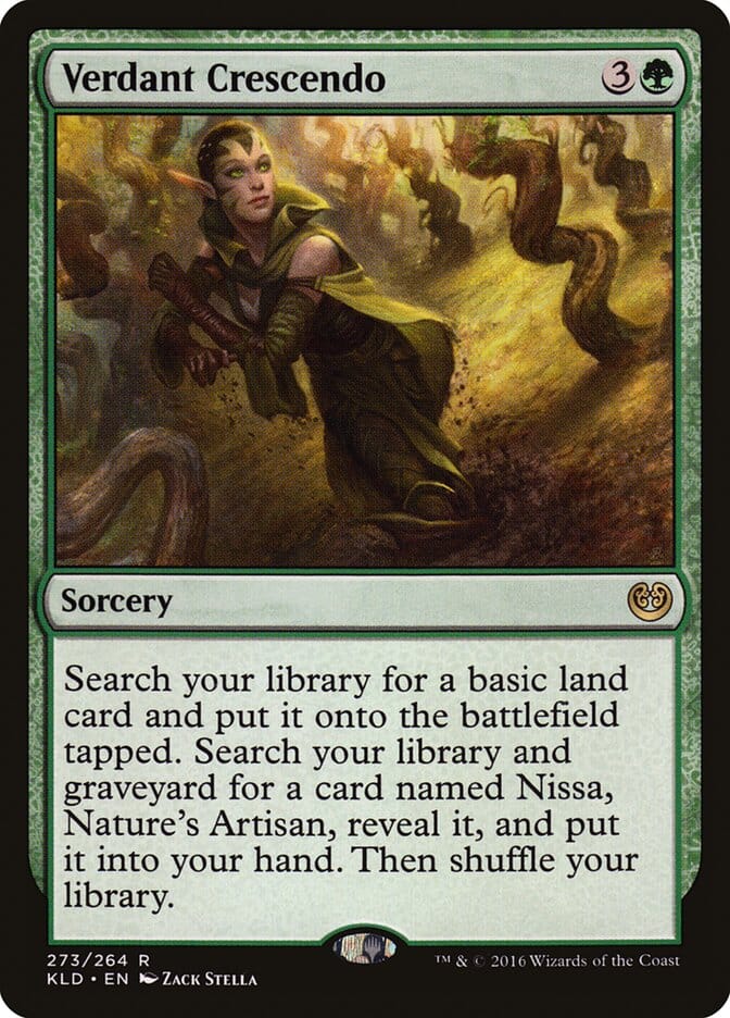Verdant Crescendo [Kaladesh] MTG Single Magic: The Gathering  | Multizone: Comics And Games
