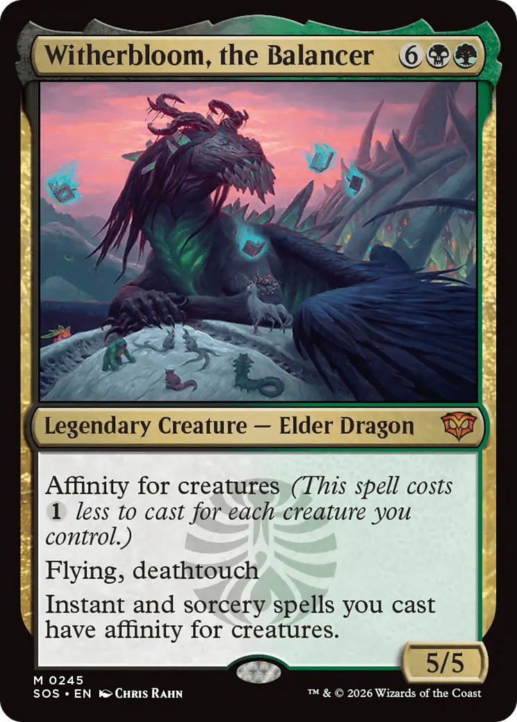 Witherbloom, the Balancer [Secrets of Strixhaven] MTG Single Magic: The Gathering  | Multizone: Comics And Games