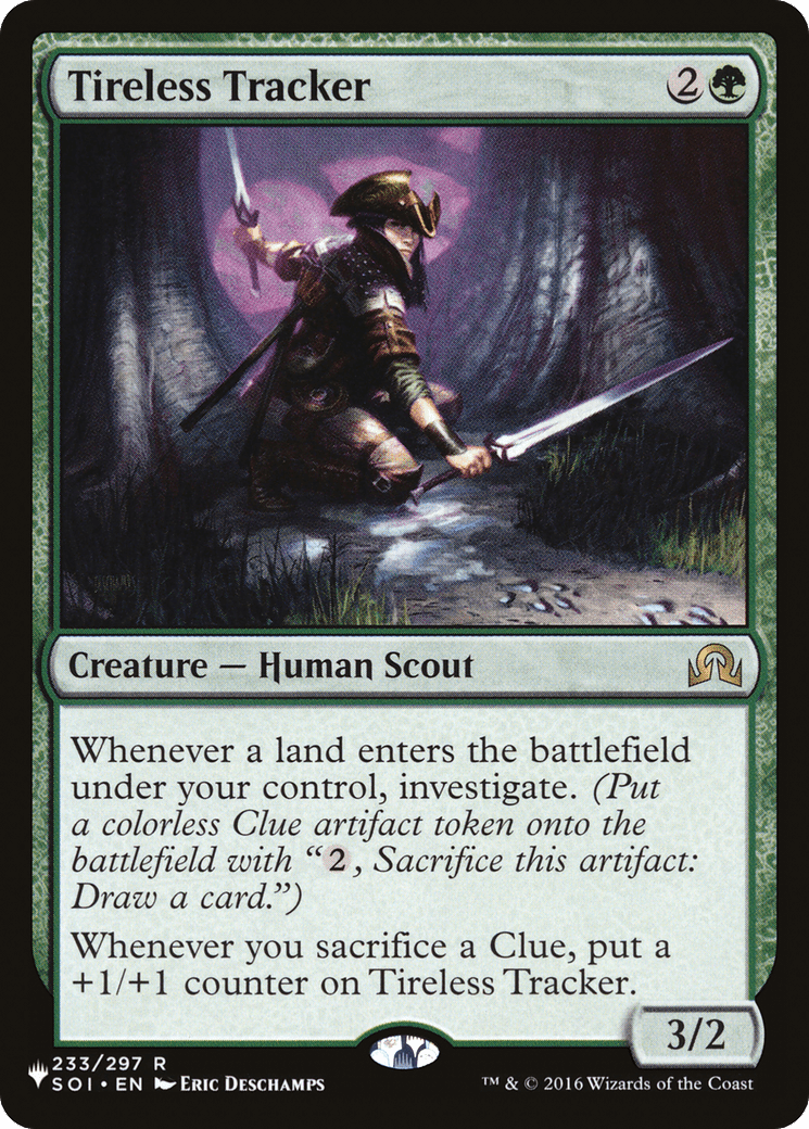 Tireless Tracker Art Card [Innistrad Remastered Art Series] MTG Single Magic: The Gathering  | Multizone: Comics And Games