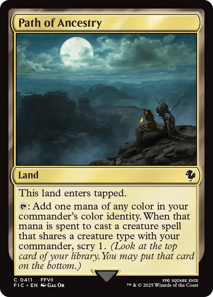 Path of Ancestry [FINAL FANTASY Commander] MTG Single Magic: The Gathering  | Multizone: Comics And Games