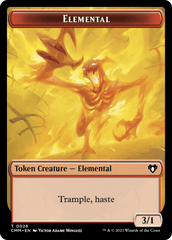 Elemental (0026) // Kor Soldier Double-Sided Token [Commander Masters Tokens] MTG Single Magic: The Gathering  | Multizone: Comics And Games