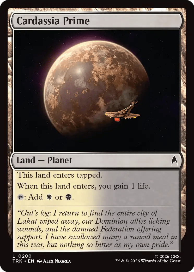 Cardassia Prime [Star Trek] MTG Single Magic: The Gathering  | Multizone: Comics And Games