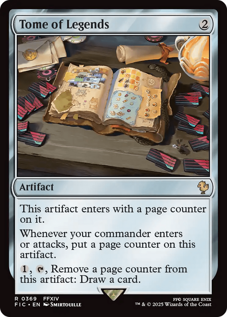 Tome of Legends [FINAL FANTASY Commander] MTG Single Magic: The Gathering  | Multizone: Comics And Games