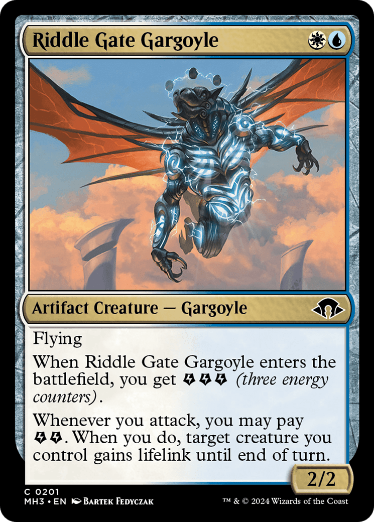 Riddle Gate Gargoyle [Modern Horizons 3] MTG Single Magic: The Gathering  | Multizone: Comics And Games